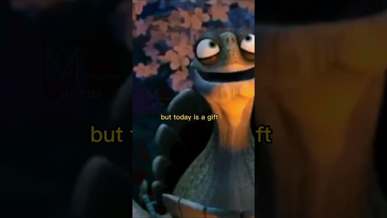 "The present" Master Oogway Quotes 