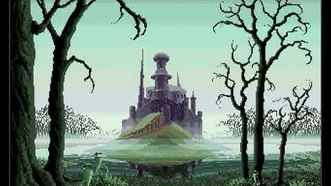 CommanderX16 color cycling demo