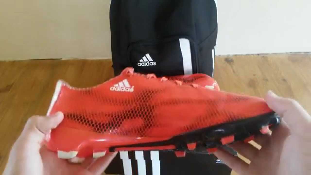 Adidas F10 FG New Red Review - YouTube