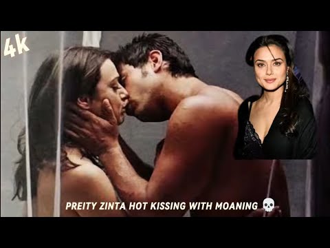 Preity Zinta Hot Kissing And Moaning 4k Preityzinta Kissing Viral Viralvideo
