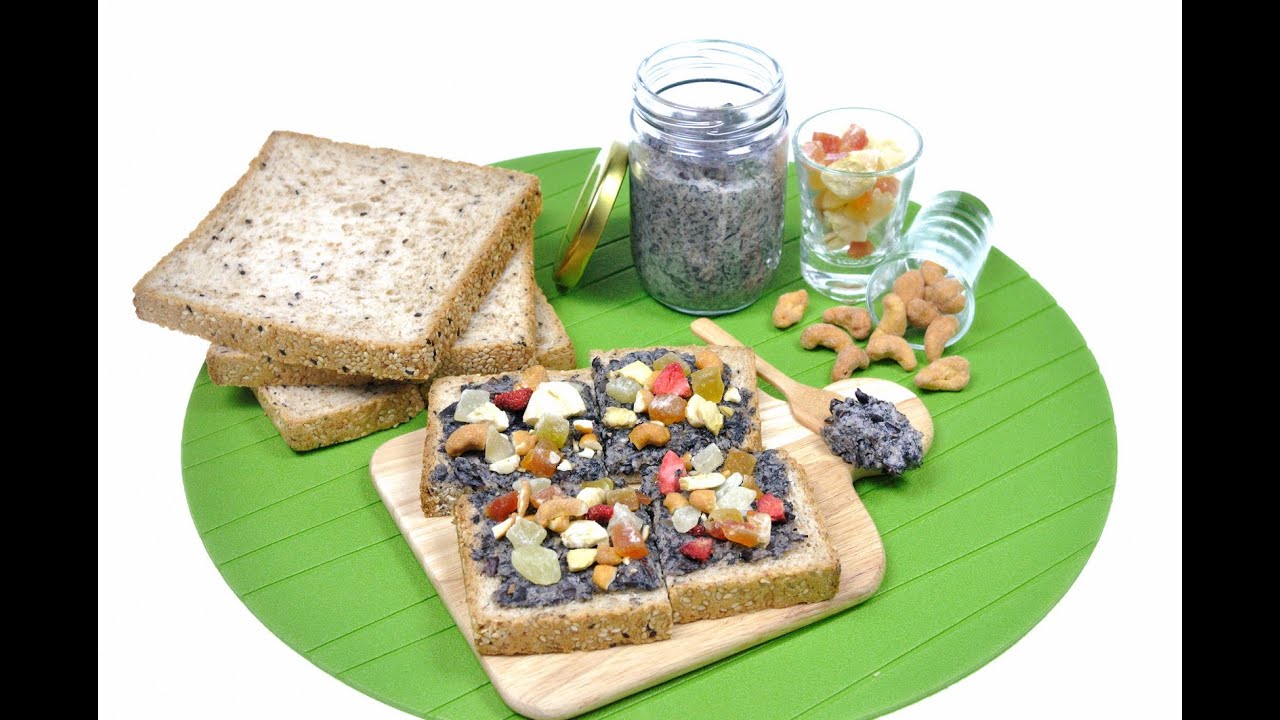 ครีมถั่วงาดำ Black Sesame and Bean Spread