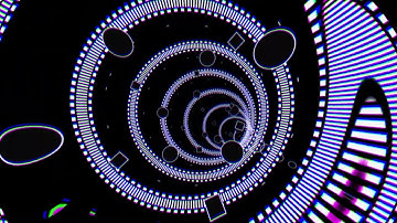 Abstract Neon Circular Light Strobe Tunnel Background VJ Loops #strobe #neon #vjloops #tunnel #dj