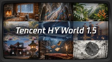 AI 生成的视频也能有“记忆”？腾讯混元 World 1.5 开源部署全流程，实测键盘控制镜头！