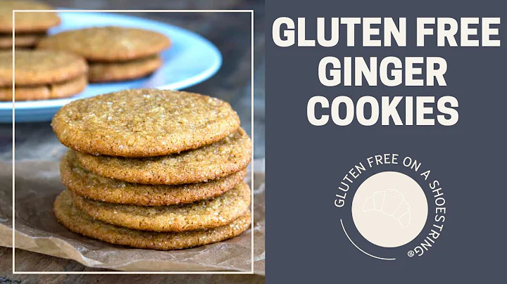 Soft and Chewy Gluten Free Ginger Cookies