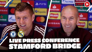 Kroos & Zidane press conference | Chelsea - Real Madrid | Champions League