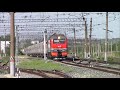 Электровоз ЭП2К-378 со скорым поездом №115 Томск - Адлер