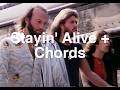 Stayin' Alive Backing Track + Chord Chart