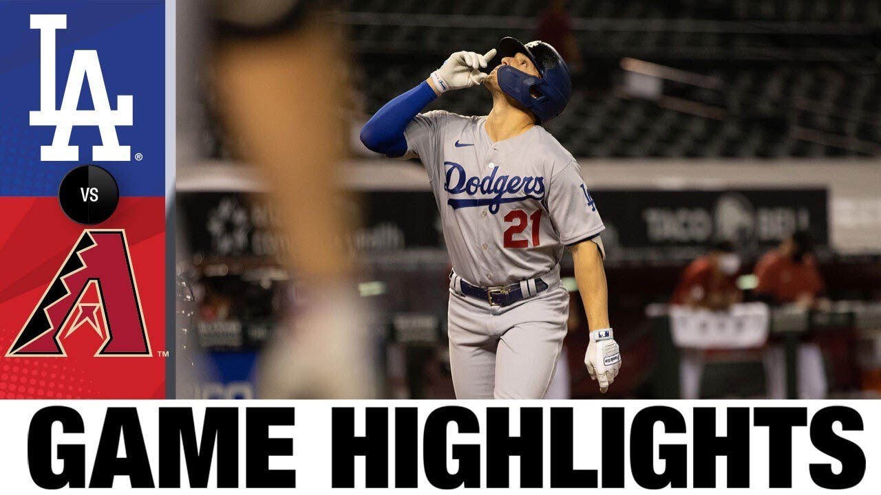 Dodgers sneak in late runs for the victory DodgersDbacks Game