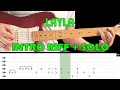 LAYLA - Intro guitar lesson - Studio & Live version (with tabs) - Derek and the Dominos|Eric Clapton