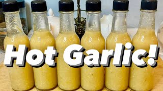 Garlic Habanero Hot Sauce | How to Make Easy Homemade Hot Sauce