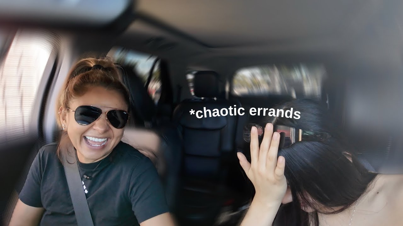 running errands *ft my mom