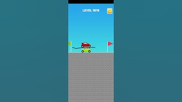 Draw Bridge puzzle level 1616 #game #gameplay #games #gaming #draw #trending #drawing #short #shorts