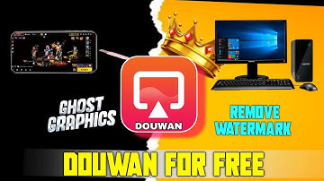 Best Screen Mirroring Software For Streaming | Step By Step Watermark REMOVE in DOUWAN #freefire