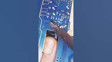 HOW TO REPLACE PRIMARY ELCO CAPACITORS #shortsvidio  #capasitor  #electronic  #electronic  #elko