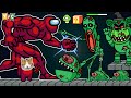Giant Among Us vs Zombies SCP-096, Freddy & Pacman Animation