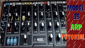 Behringer Model 15 Analog Semi-Modular Synthesizer - Arpeggiator Tutorial