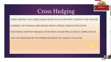 what is cross hedging