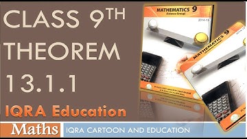 class 9th maths theorem 13.1.1