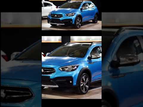 Review of the new Saipa Aria crossover car with a modern design