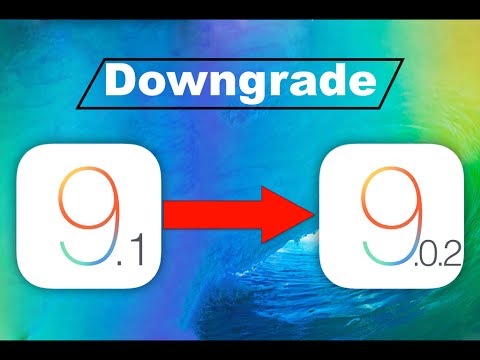 Downgrade iOS 9.1 to iOS 9.0.2 [EASIEST]