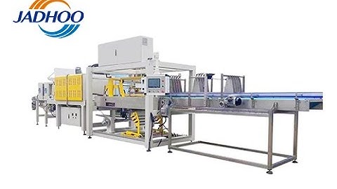 Bottle Shrink Wrap Machine: how to shrink wrap bottles automatically ( bottle wrapping machine )