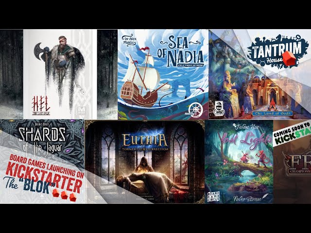 Board Games launching on Kickstarter May 2020 (1st half) the BLOK