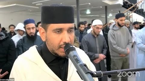 مقتطف من صلاة التراويح بالديار الانجليزية- سورة الاعراف للقارئ الشيخ توفيق النوري