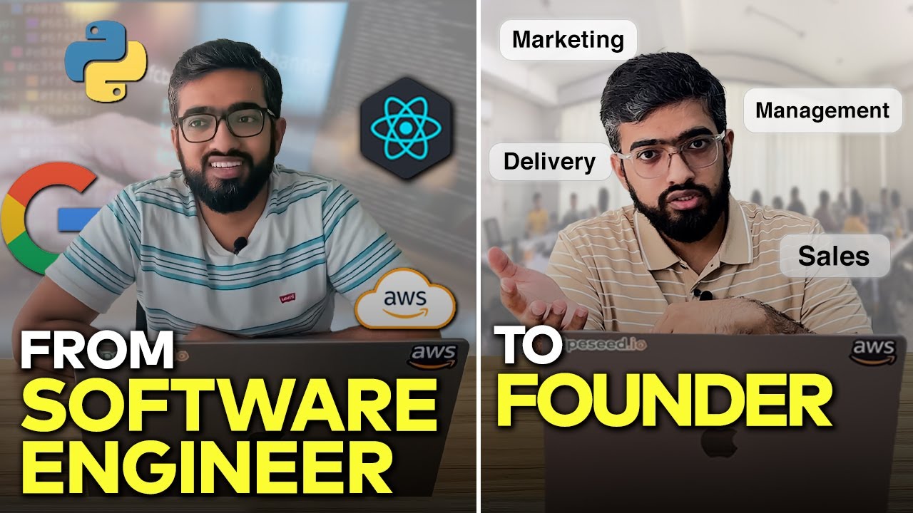 Running a company as a Software Engineer - The mindset shift! - YouTube
