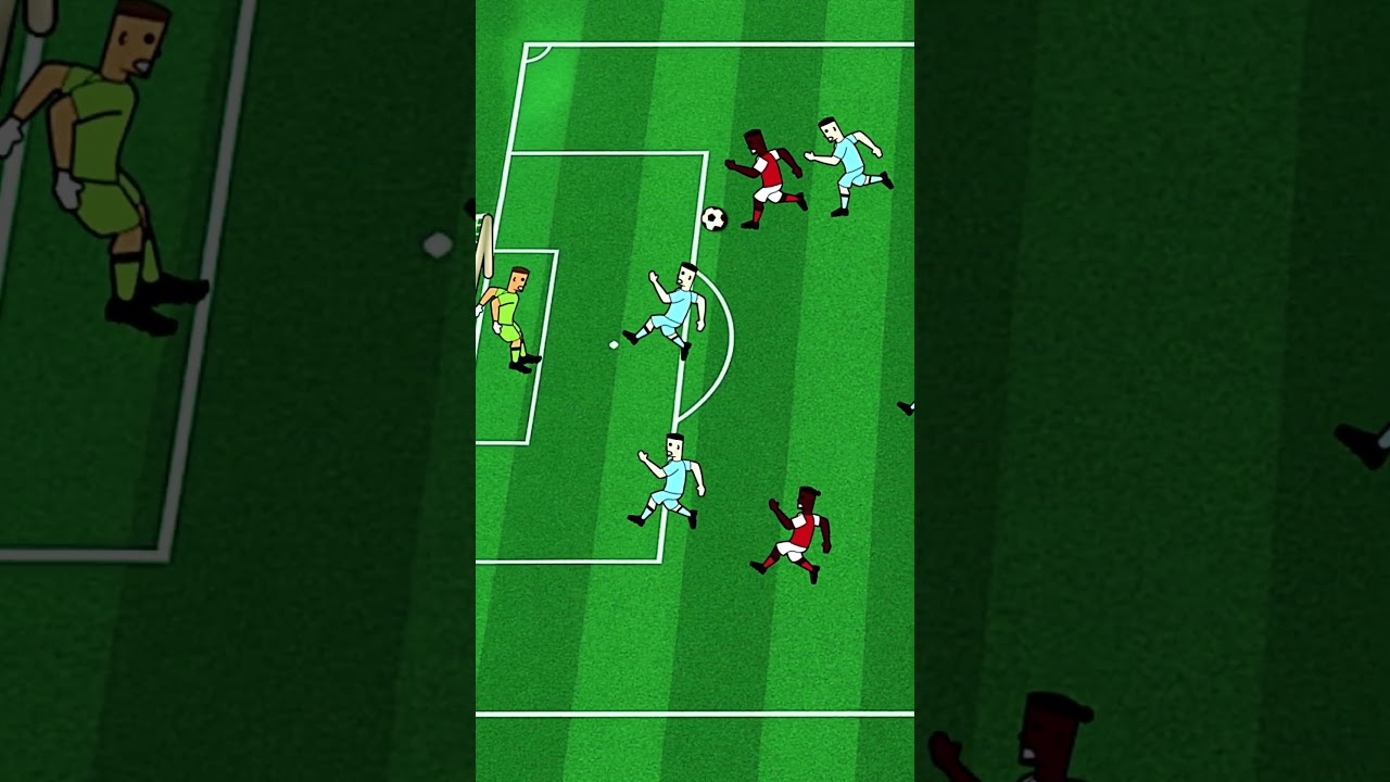 BUKAYO SAKA SCORES A BRILLIANT GOAL AGAINST BRENTFORD  #footballshorts #arsenal #premierleague #saka