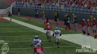 60-yard TD pass to Temple