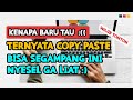 Copy Paste banyak Teks TANPA RIBET (Gaperlu Copas satu persatu) Trik tersembunyi Windows 10