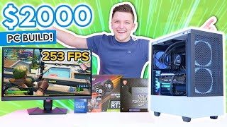 Best $2000 Gaming PC Build 2022! [Full PC Build Guide w/ Benchmarks! - ft. i5 12600K & 3060Ti]