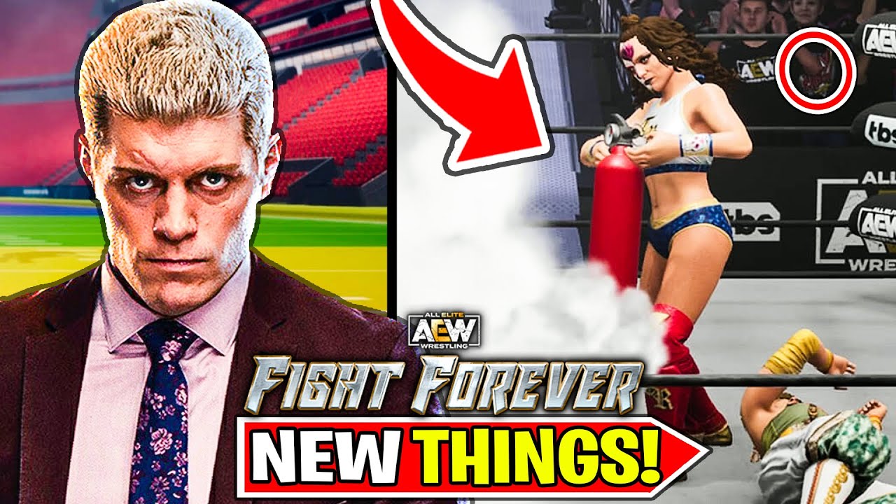 AEW Game Features & All Things You Need To Know!