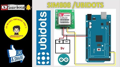 ADC32 - Enviar datos a ubidots - SIM808 || Arduino