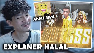 REACTION AKMJ BUTSS EXE - EXPLANER DINGIN 🥶🥶