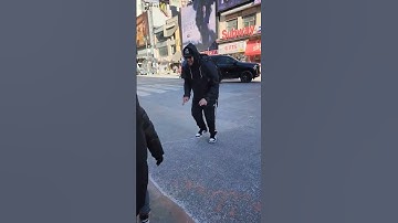 Thumbnail of dancing. Seventh Avenue New York #nyc #manhattan #shorts #funnyvideos #calmdown