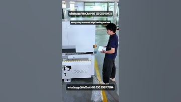 Heavy-duty fully automatic high-speed edge banding machine #edgebandingmachine #factory#edgebander