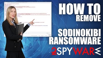 How to remove Sodinokibi Ransomware
