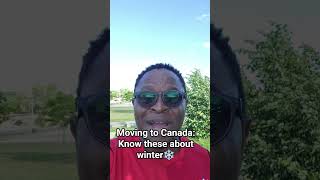 Moving to Canada? Know these tips about winter ❄️ #MovingToCanada #CanadaWinter #NewInCanada