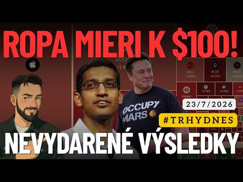 Ropa letí hore! Alphabet (Google) a Tesla nepresvedčili, akcie padajú ... #TRHYDNES