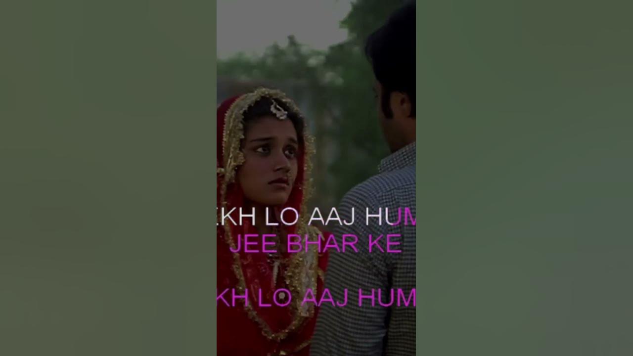 Dekh Lo Aaj Humko Jee Bhar Ke Dekh lo aaj hamko ji bhar ke || original audio - YouTube