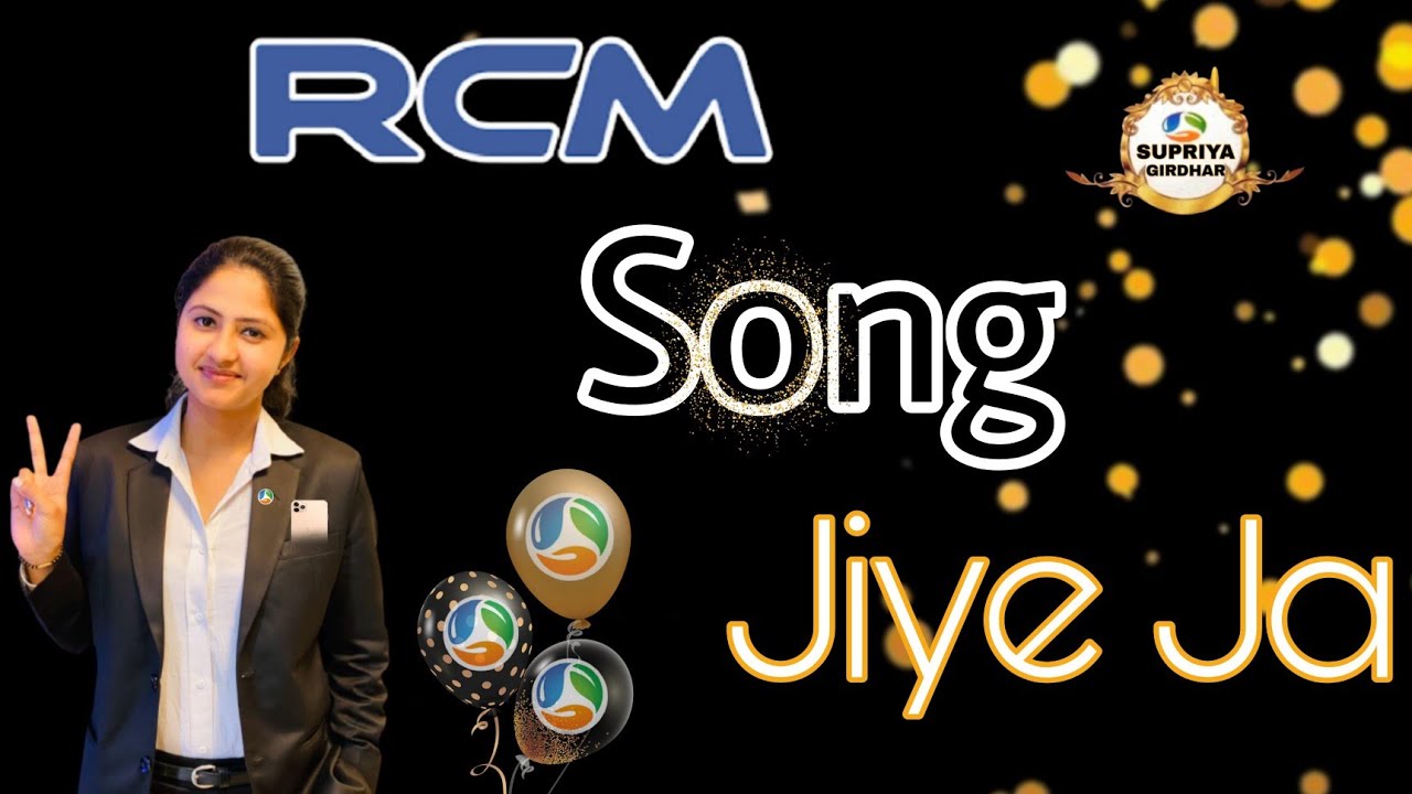 Rcm New song jiye ja  Rcm  Rcmbusiness  jayrcm  SUPRIYA  supriyagirdhar supriyagirdhar