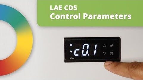 Setting Control Parameters on LAE CD5 Digital Controller