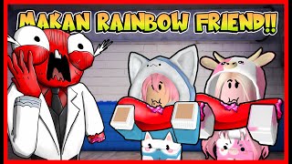 ATUN & MOMON MAKAN RED & PINK RAINBOW FRIEND !! ENAK BANGET !! Feat @sapipurba