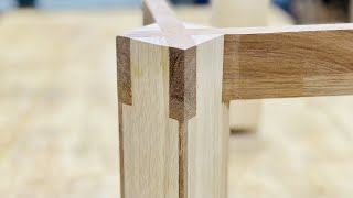 Making unique table legs / Woodworking DIY