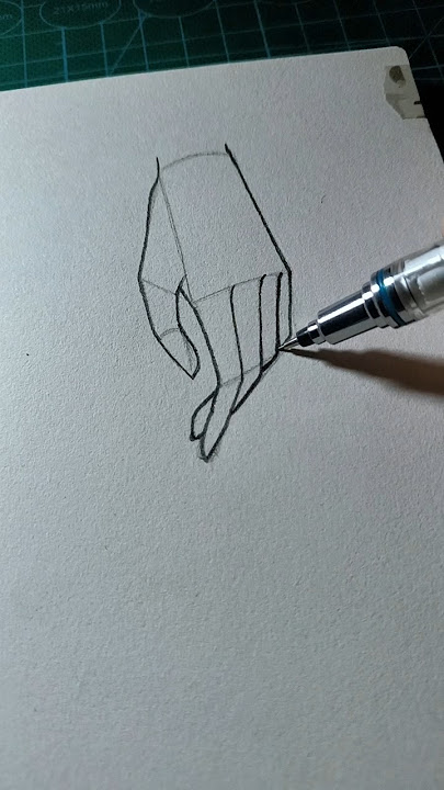 How To Draw Anime Hand #drawing #anime #howtodraw #manga