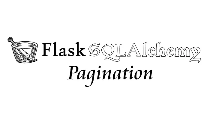 Pagination in Flask-SQLAlchemy