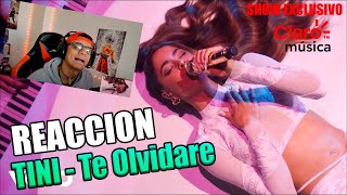 REACCION A Tini - Te Olvidare | Live - Streaming Claro (2020)