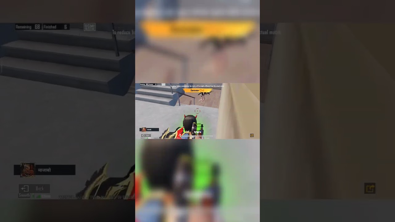 🔥DBS God gun Quick 1v4 in appartment 😱 