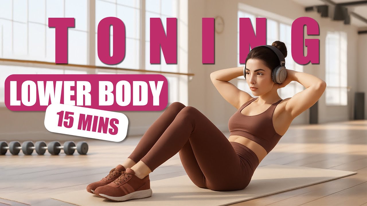 🔥 LOWER BODY TONING WORKOUT | Sculpt Legs, Glutes & Thighs at Home!